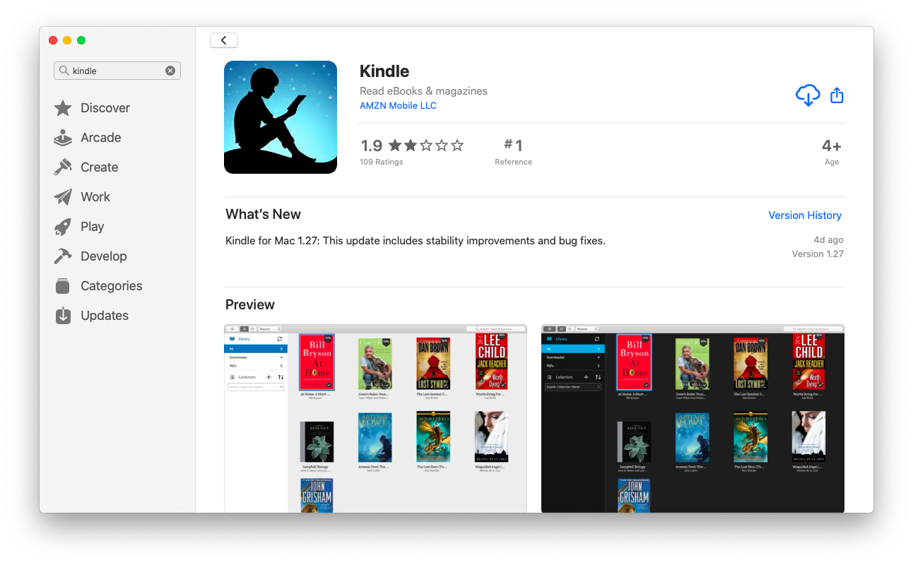 free download kindle for mac os x